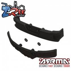 Defensas color negras delanteras, traseras Arrma AR320460