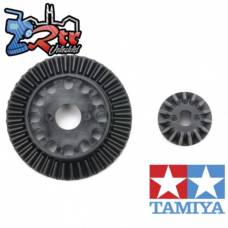 Juego de corona dentada (40T) para diferencial de bolas XV-02 Tamiya 51703