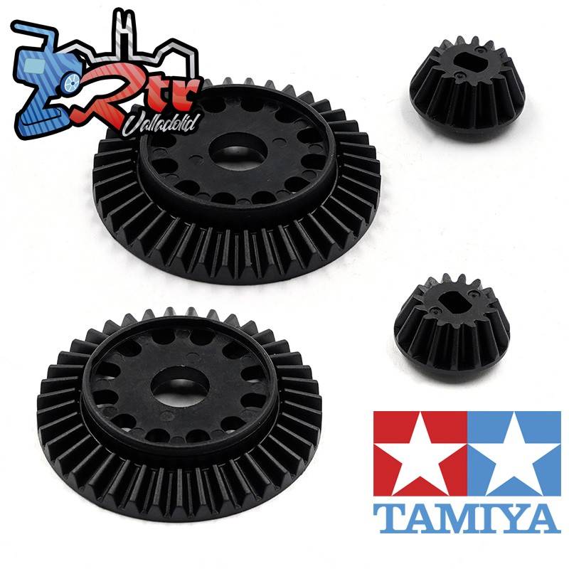 Juego de corona (39T, 40T) para acoplamiento directo XV-02/TT-02 Tamiya 51704