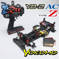 Yokomo Drift  YD-2ZAC RW Ensamblado Escobillas cargador y bat,