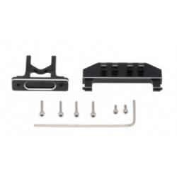 Montaje de carrocería trasera de aluminio Axial SCX24 tipo bisagra