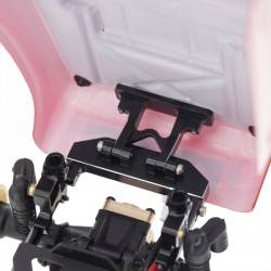 Montaje de carrocería trasera de aluminio Axial SCX24 tipo bisagra