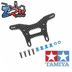 Soporte de amortiguador delantero de carbono con bolas XV-02 Tamiya 51698