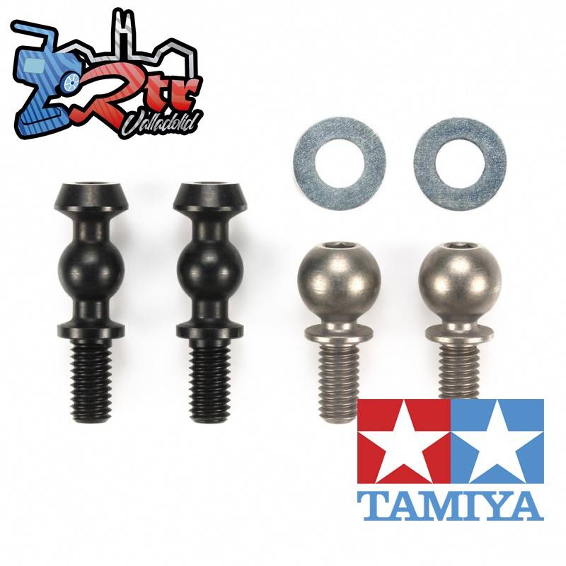 Juego de pivotes de montaje TD2 para amortiguadores Big Bore (delantero) XV-02 Tamiya 22057
