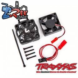 Kit de ventilador de refrigeración con cubierta para motor 3483 Traxxas TRA3476