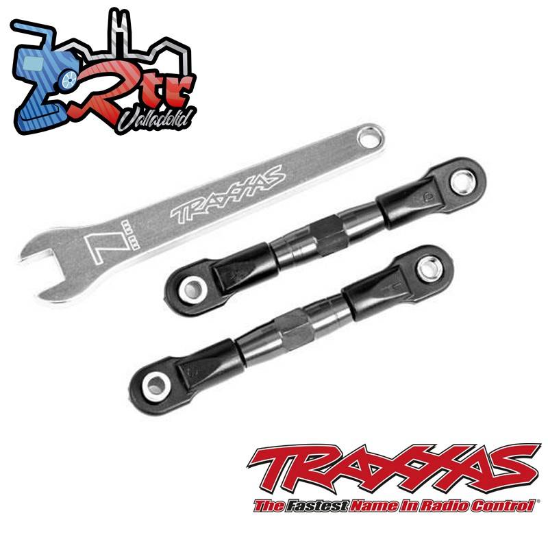 Tensores de inclinación traseros Aluminio 7075-T6 Gris Traxxas TRA2443X