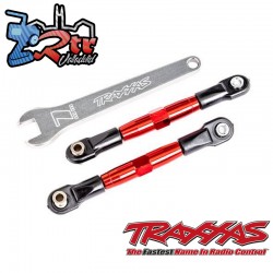 Tensores de inclinación traseros Aluminio 7075-T6 Rojos Traxxas TRA2443R