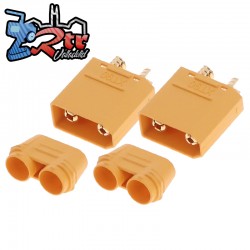 Conectores XT90 Hembra 2 Unidades