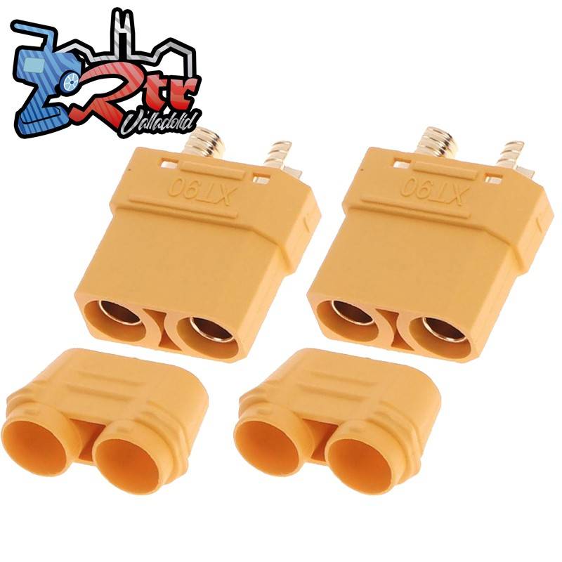 Conectores XT90 Macho 2 Unidades