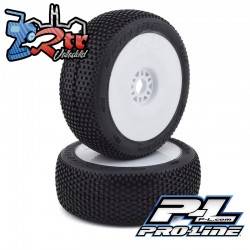 Ruedas Proline 17mm Blockade S3 Suave con llanta Blanca