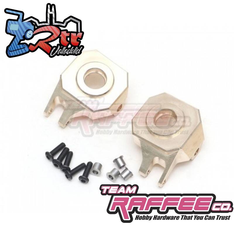 Articulación de latón resistente para Axial SCX10 II Team Raffee Co.