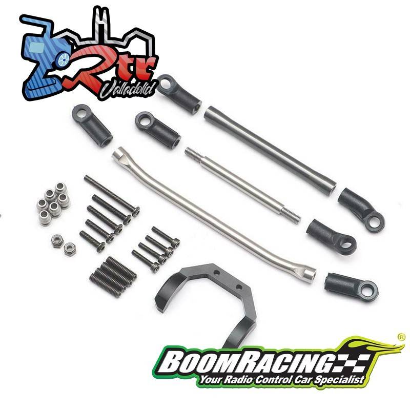 Kit de conversión de 4 enlaces y servo en el eje para SCX10 2 BR955036