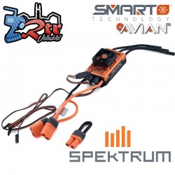 Variador Spektrum Avian 120 Amp Brushless Smart ESC...
