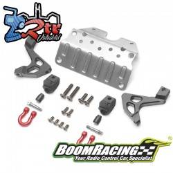 Placa protectora delantera Boom Racing KUDU Team Raffee para BRX02 Link Versión
