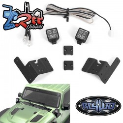 kit de luces LED para Jeep Axial 1/10 SCX10 III (Gladiator/Wrangler)