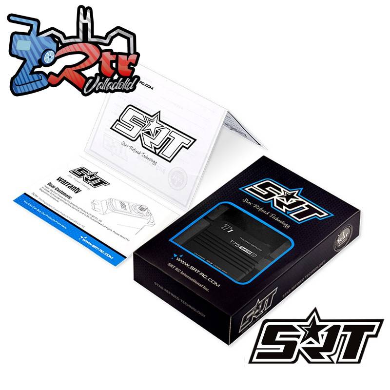 Servo SRT T75 Brushless HV 60kg/0.14sec Piñonera Metálica 7.4Volts