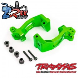 Bloques de ruedas aluminio 6061-T6 anodizado verde Traxxas TRA9532G