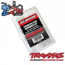 Kit de tornillería, acero inoxidable, Sledge Traxxas TRA9592X