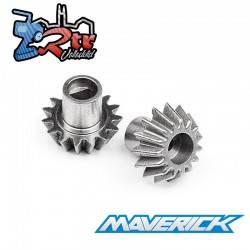 Piñones de aluminio del diferencial 2 unidades Ion Maverick MV28098