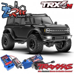 Traxxas TRX-4M 4wd 1/18 Scale & Trail Crawler Ford Bronco RTR Negro