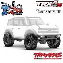 Carrocería TRAXXAS Ford Bronco 2022 sin pintar, completa sin ensamblar con accesorios TRX-4M TRA9711
