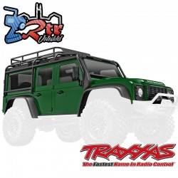 Carrocería TRAXXAS Land Rover Defender Completa Verde ensamblada TRA9712-GREEN