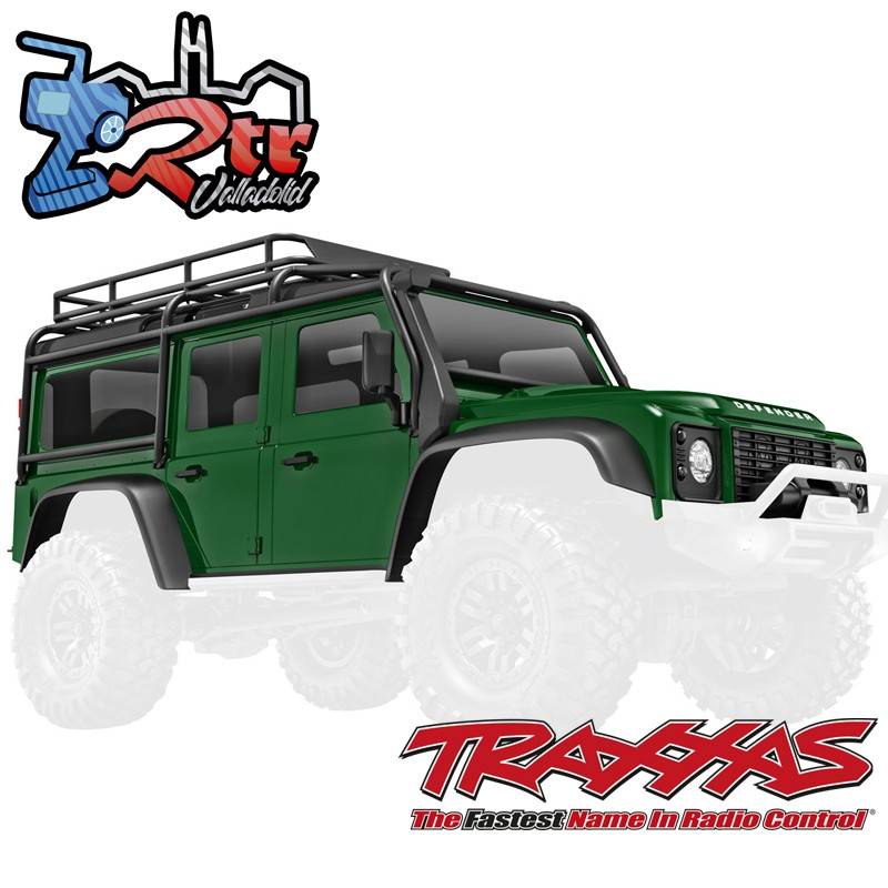Carrocería Land Rover Defender Completa Verde ensamblada Traxxas TRA9712-GREEN