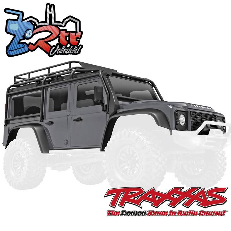 Carrocería Land Rover Defender Completa Gris ensamblada Traxxas TRA9712-GREY