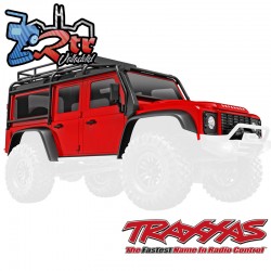 Carrocería Land Rover Defender Completa Roja ensamblada Traxxas TRA9712-RED