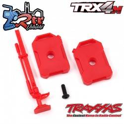 Botes de combustible y gato color rojo Traxxas TRA9721
