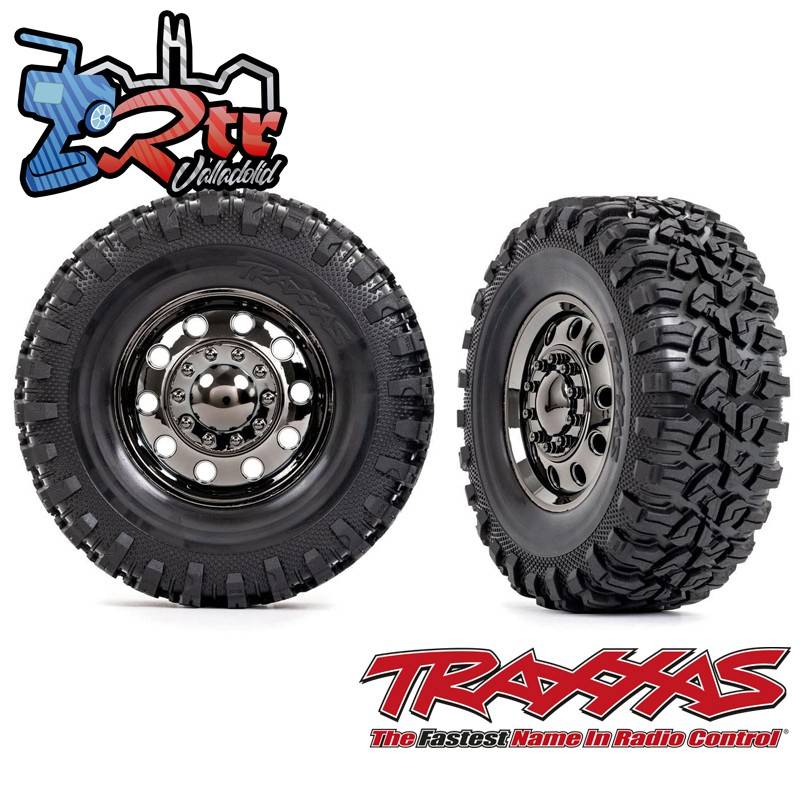 Ruedas Traxxas con Llantas 2.2" Ruedas 1.9 Canyon RT 118mm TRX-4 con insertos TRA8854