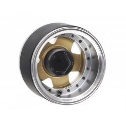 Llantas BoomRacing ProBuild™ 1.9 CSK LSE 5-Spoke Classic  Ajustable Offset Aluminio 2 Unidades Platino/Bronce