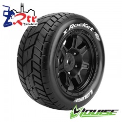 Ruedas 24m Monster Louise X-Rocket Pegadas Rellena X-Maxx