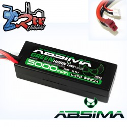 Batería Absima Lipo 5000 Mah 3S 50C Caja dura HardBox conector t Deam