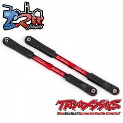 Bieletas de inclinación Aluminio 7075-T6 Rojo traseras 2 unidades Traxxas TRA9548R