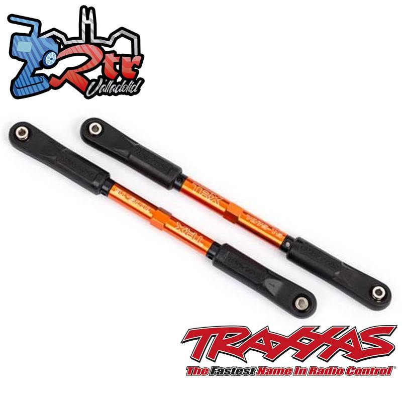Bieletas de inclinación Aluminio 7075-T6 Naranjas traseras 2 unidades Traxxas TRA9548T