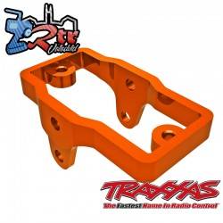 Base de servo aluminio 6061-T6 anodizado en Anaranjado TRA9739-ORANG