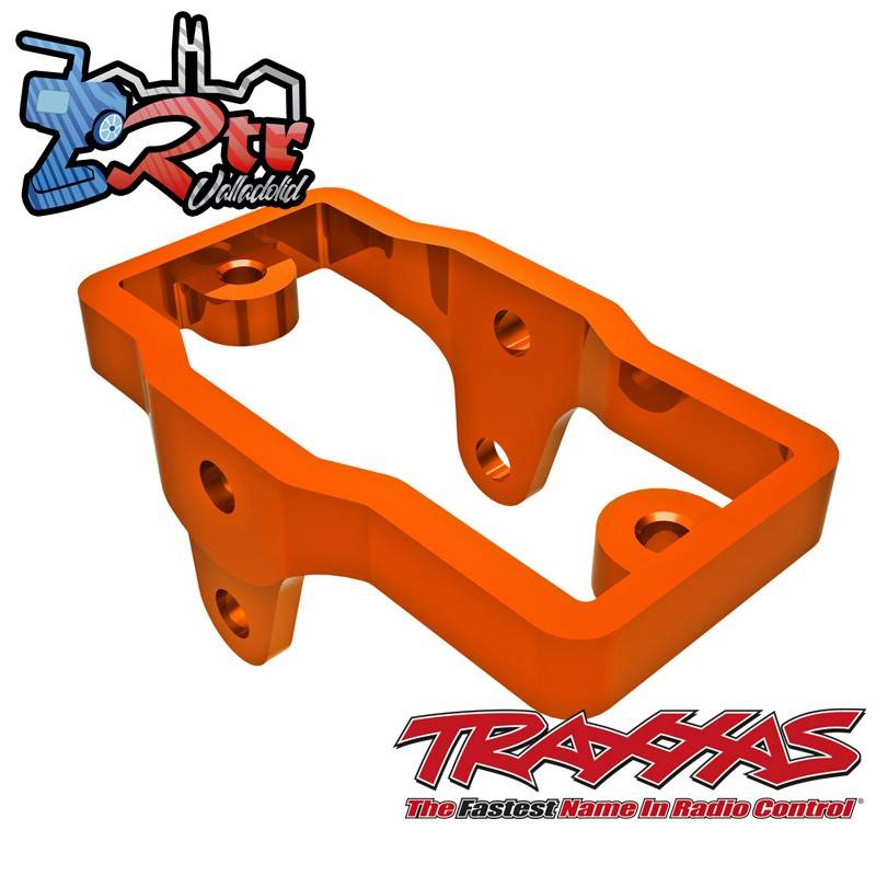 Base de servo aluminio 6061-T6 anodizado en Naranja TRA9739-ORANG
