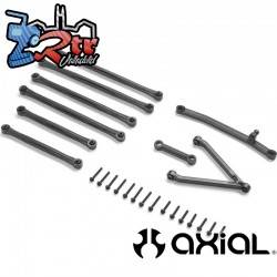 Enlaces de suspensión, distancia entre ejes X-long 153,7mm SCX24 Axial AXI204001
