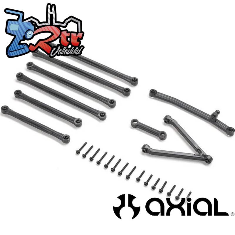 Enlaces de suspensión, distancia entre ejes X-long 153,7mm SCX24 Axial AXI204001