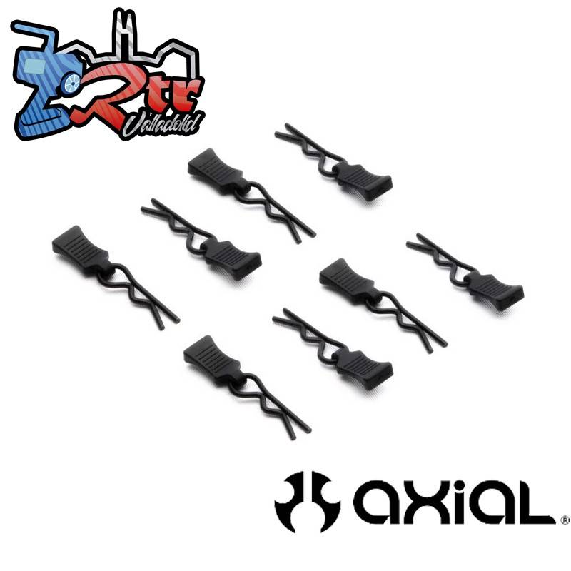 Clip de carrocerias de 6 mm con lengüetas 8 Unidades Axial AXI250010