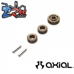 Juego de eje/engranaje loco y de salida SCX6 AXI252016
