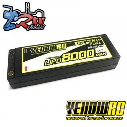 Yellow RC LiPo 8000mAh 7.4V 100C 2S Caja dura