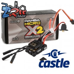 Castle Mamba Micro X 2 Crawler Edition Waterproft Sensores ESC