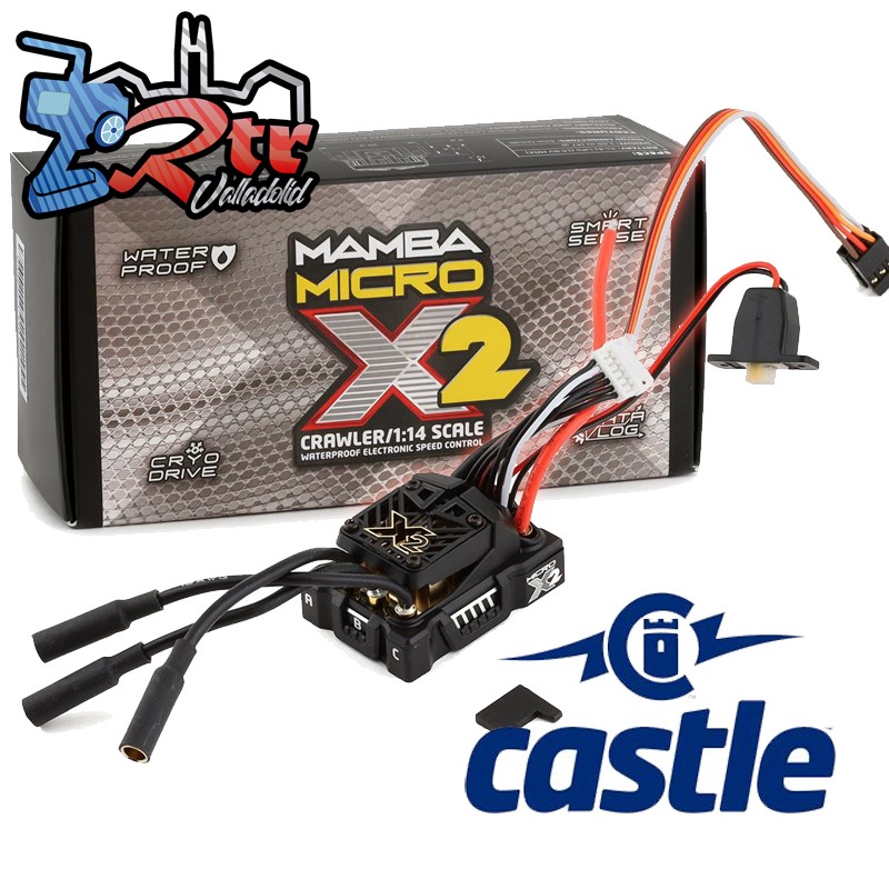 Castle Manba Micro X 2 Crawler Edition Waterproft Sensores ESC