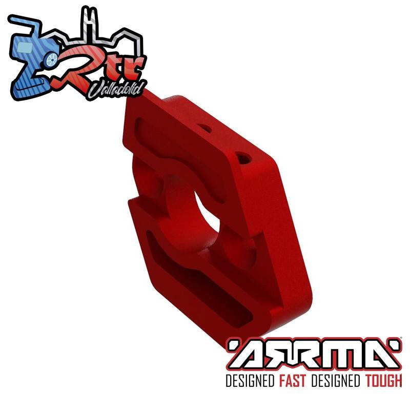 Placa de montaje de motor deslizante Serie 56 Rojo arrma ARA320722