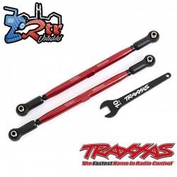 Enlaces de convergencia delanteros Rojos opcionales para usar con el kit Widemaxx 7895 Traxxas TRA7897R