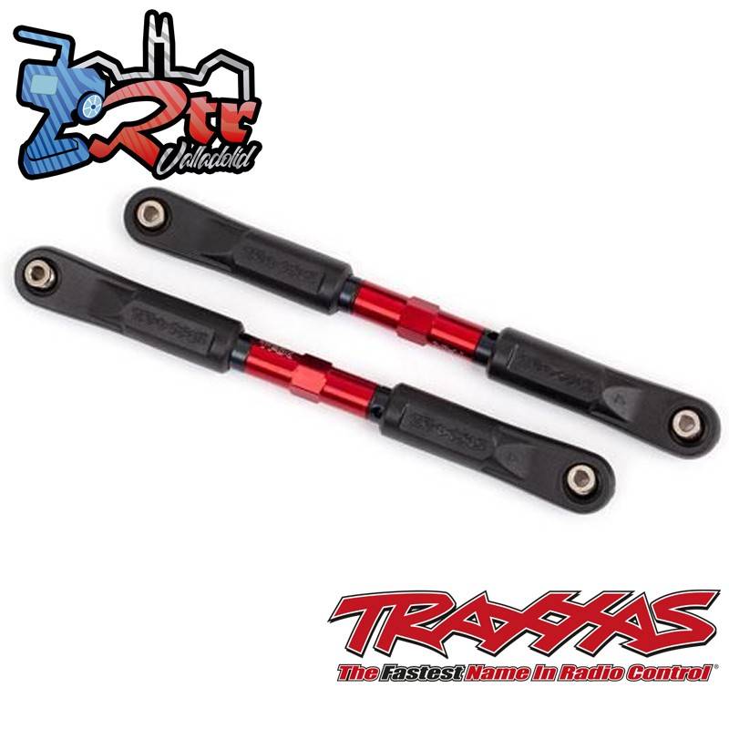 Bieletas delanteras 120mm 2 unidades Aluminio Rojo 7075-T6 Traxxas TRA9549R
