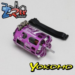 Motor Yokomo Racing Performer DX1 Type-R 10.5T de alta rotación, Eje de titanio Purpura