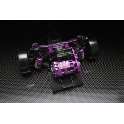 Motor Yokomo Racing Performer DX1 Type-R 10.5T de alta rotación, Eje de titanio Purpura